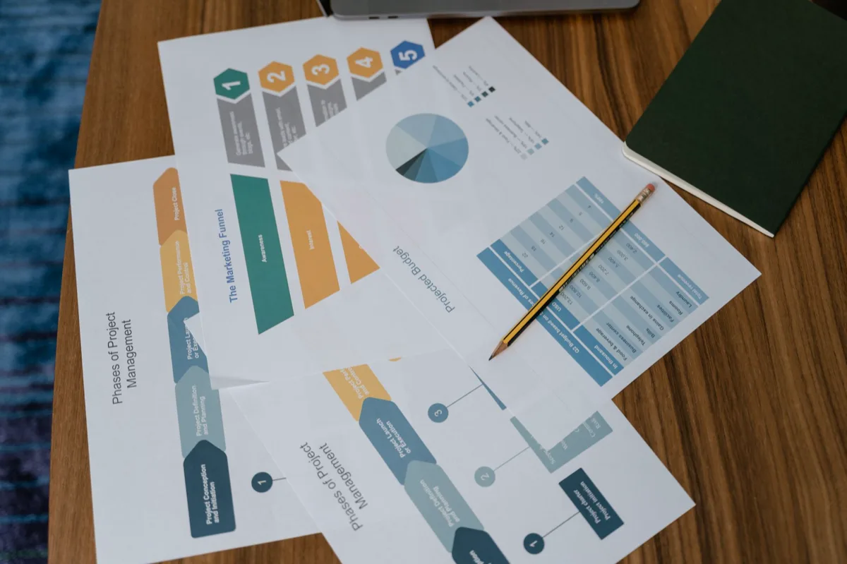 Funil de marketing de conteúdo convertendo leads